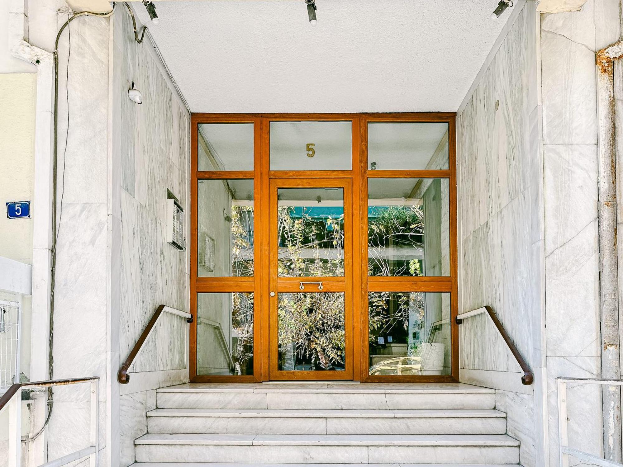 אתונה Quiet Home In Katehaki Metro. מראה חיצוני תמונה
